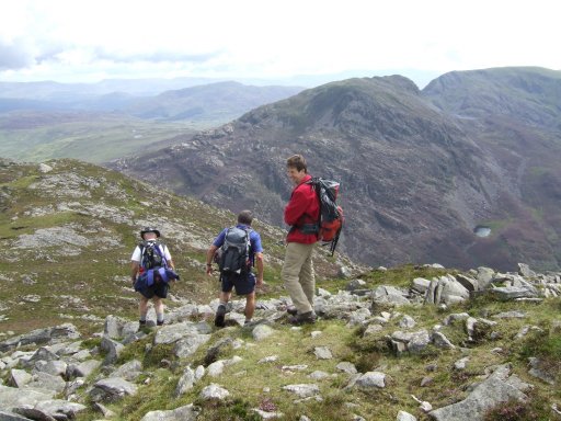 John Thompson, Malcom Campbell, Ted Dean, on the Rhinogs